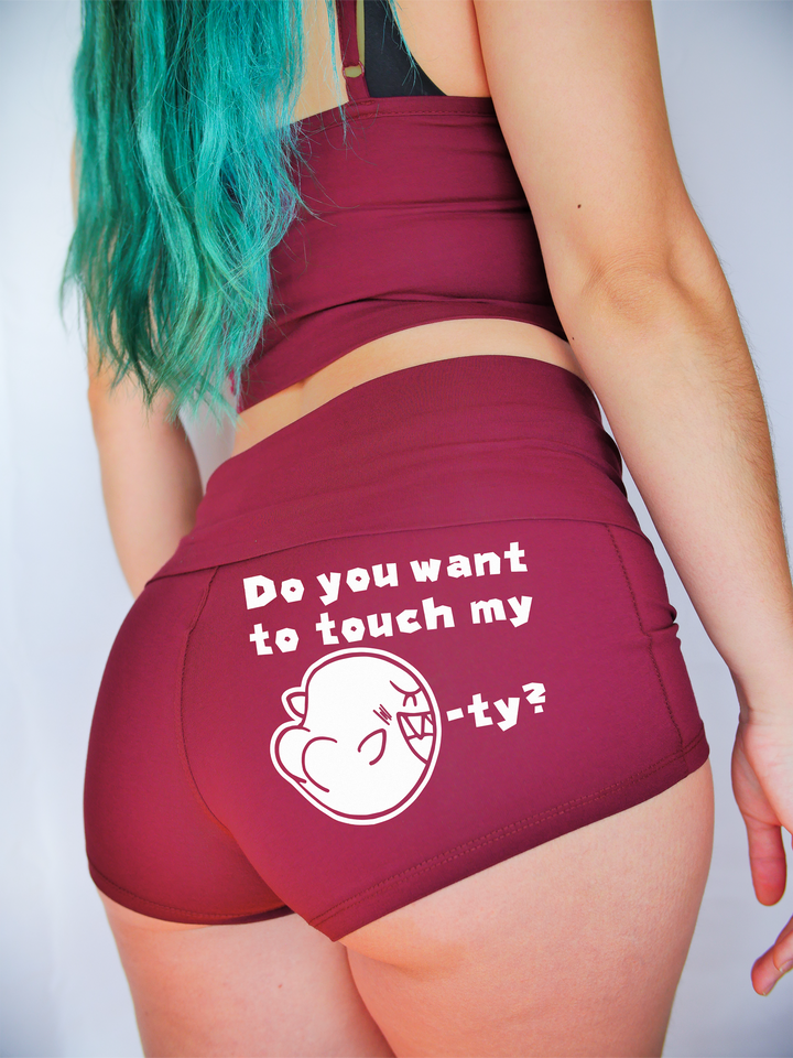 Boo-ty Yoga Shorts