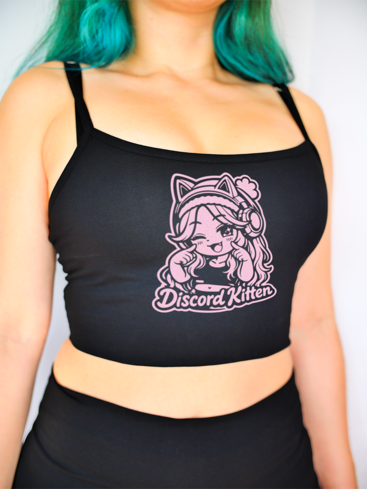Discord Kitten Crop Top