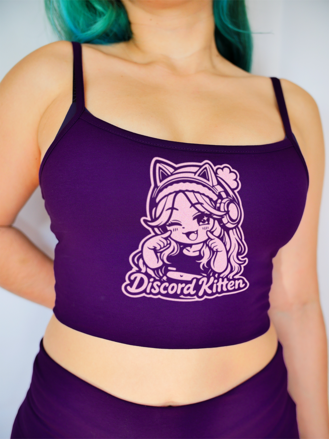 Discord Kitten Crop Top