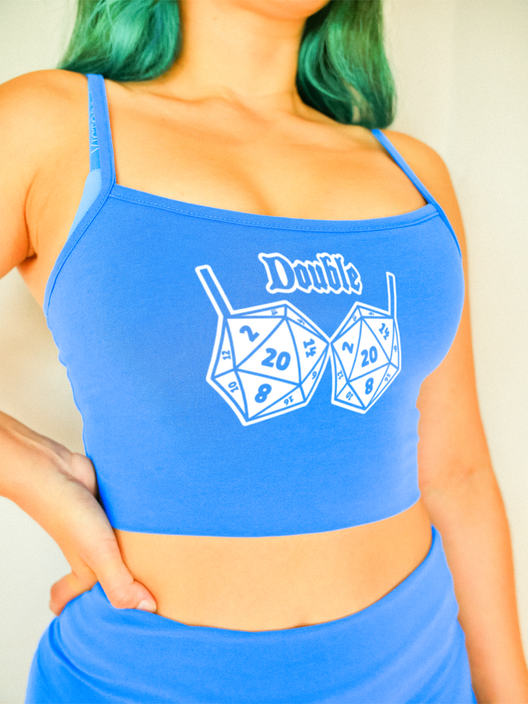 Double D 20 Crop Top