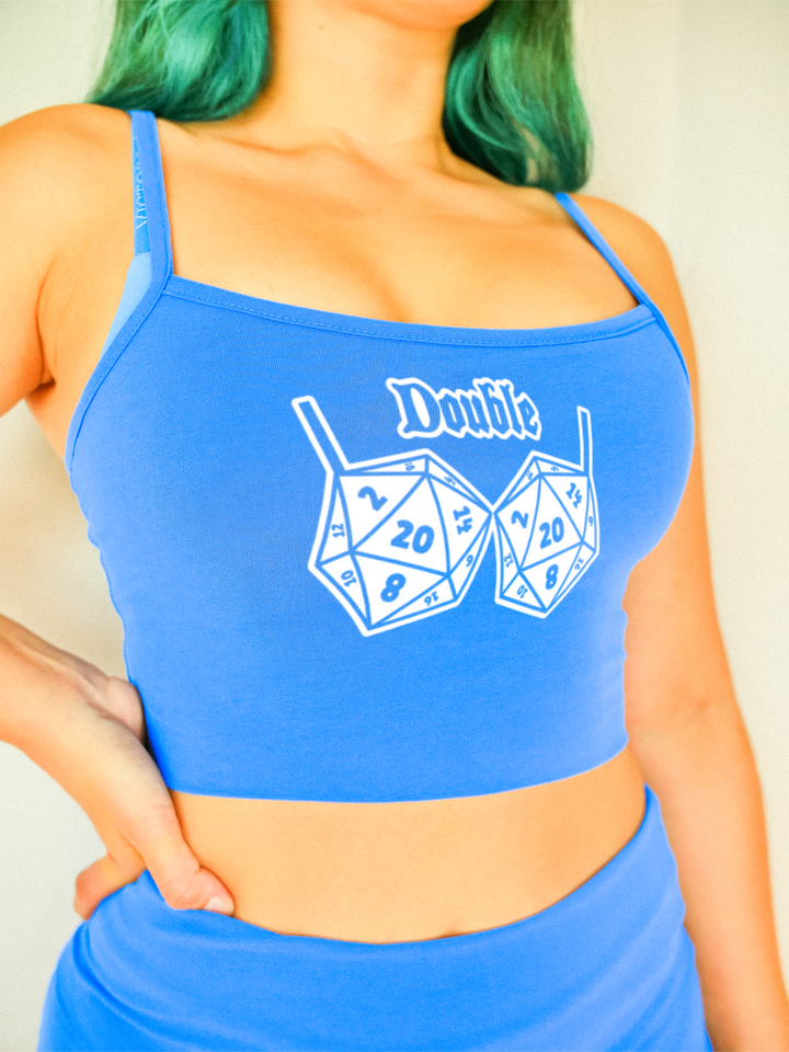 Double D 20 Crop Top