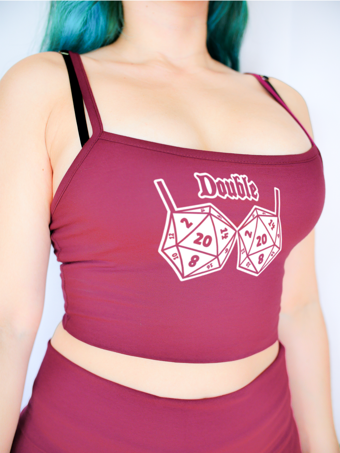 Double D 20 Crop Top