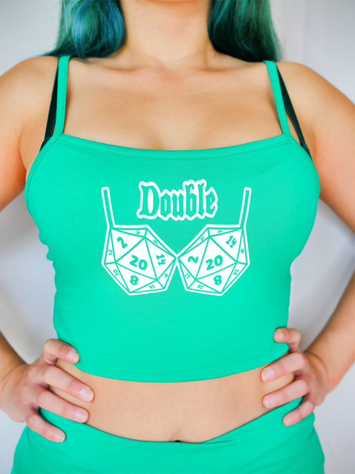 Double D 20 Crop Top