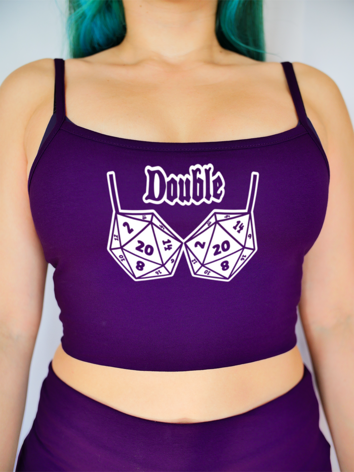 Double D 20 Crop Top