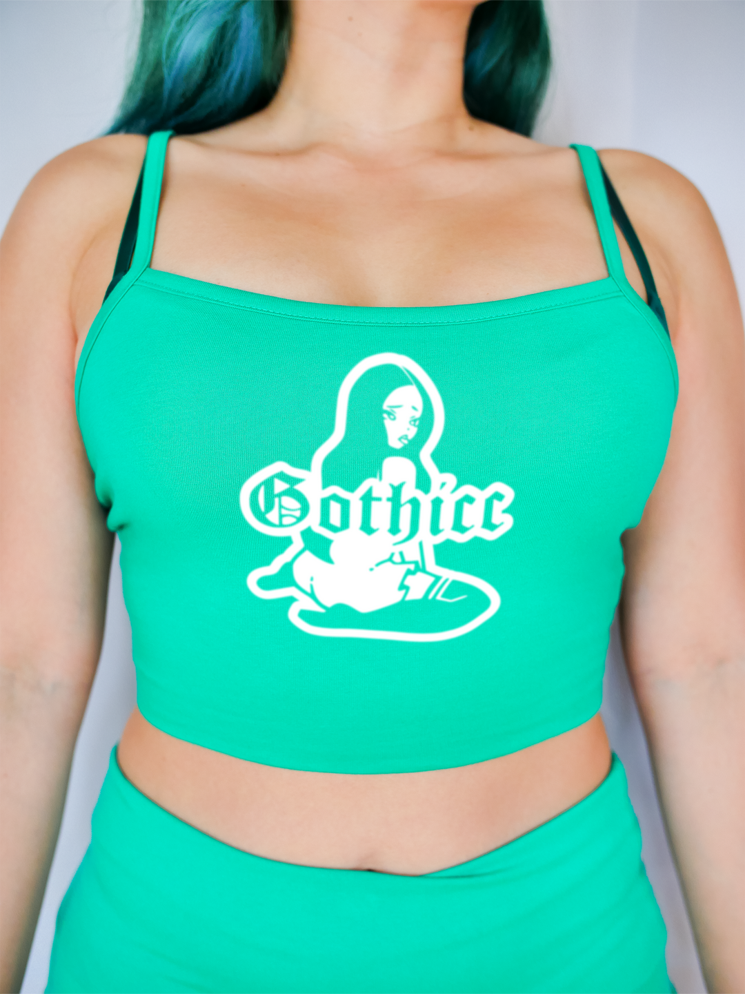 Gothicc Crop Top