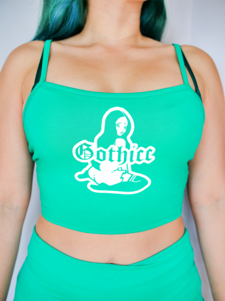 Gothicc Crop Top