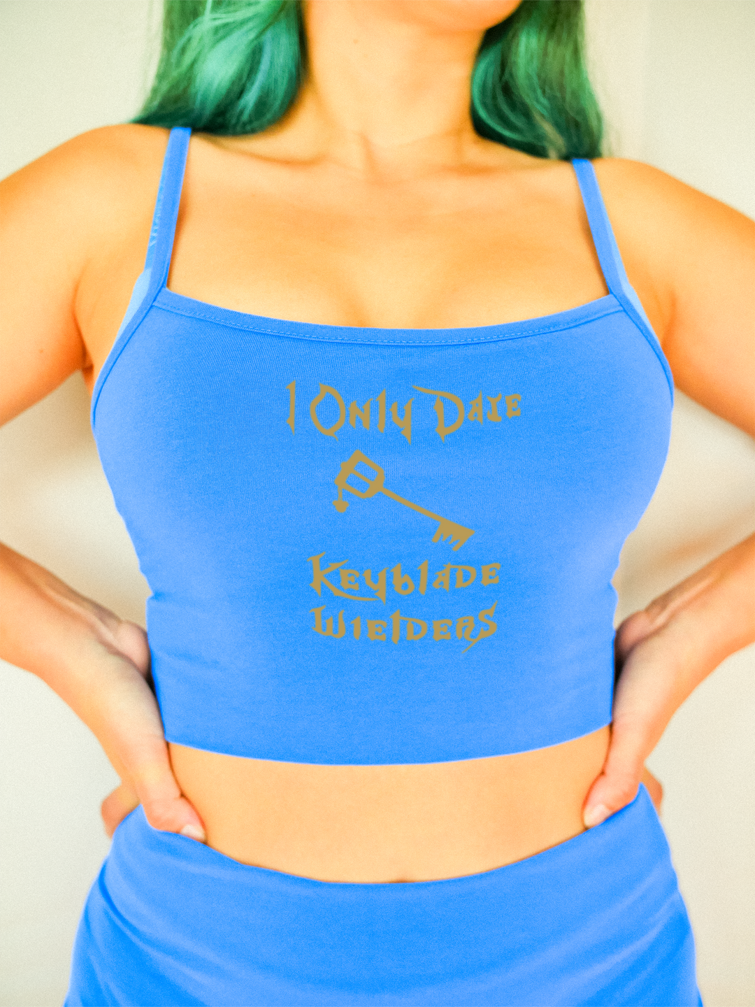 I Only Date Keyblade Wielders Crop Top