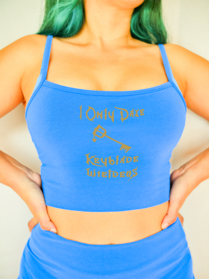I Only Date Keyblade Wielders Crop Top