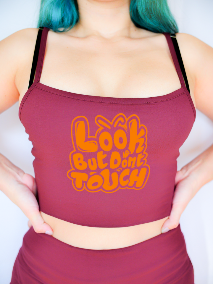 Look But Don't Touch Crop Top