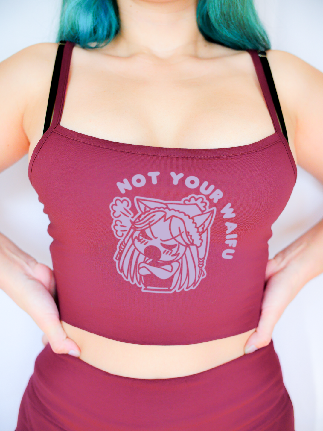 Not Your Waifu Crop Top