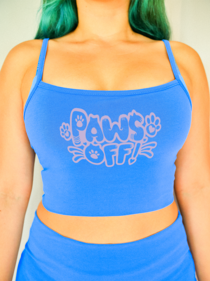 Paws Off Crop Top