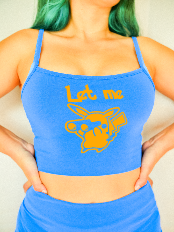 Let Me Peek-At-Chu Crop Top