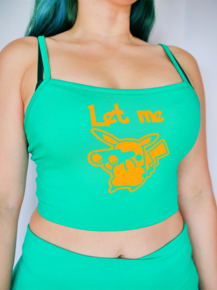 Let Me Peek-At-Chu Crop Top