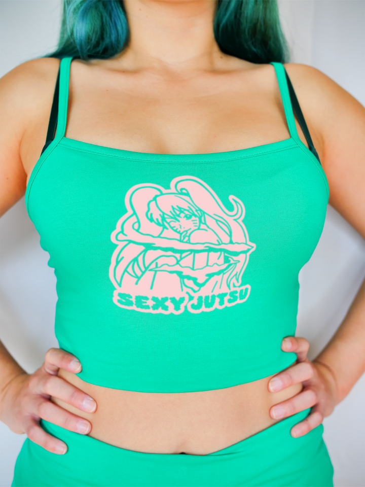 Sexy Jutsu Crop Top