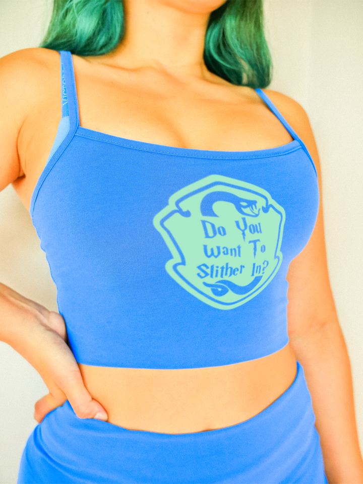 Do You Want To Slither In? Crop Top