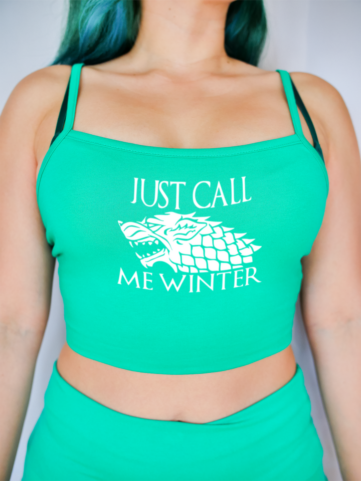 Call Me Winter Crop Top