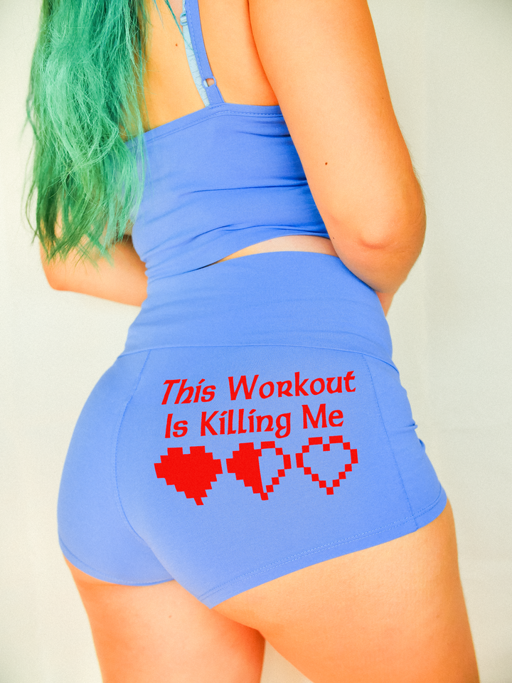 This Workout Is Killing Me Yoga Shorts