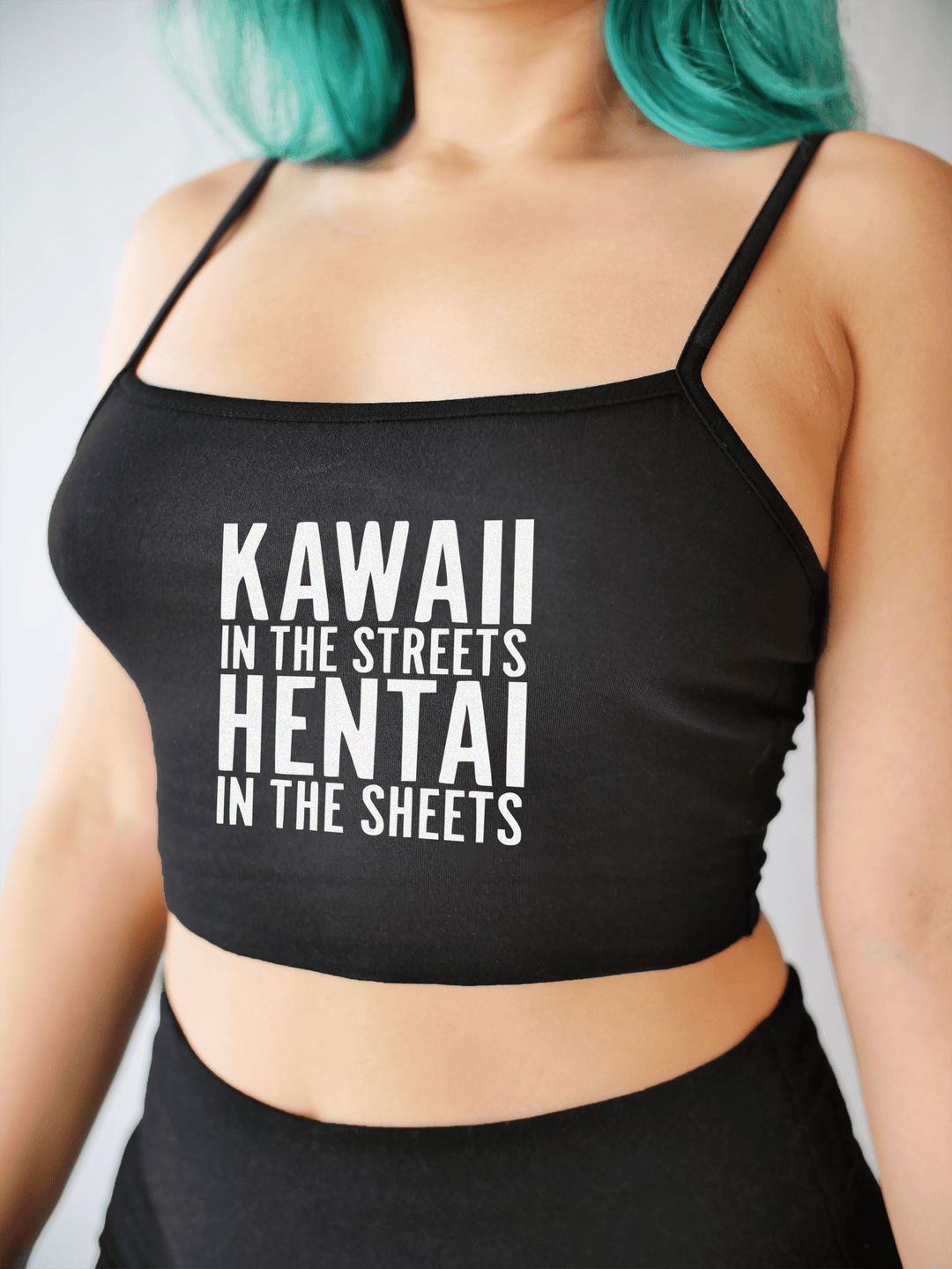 PixelThat Crop Top Kawaii In The Streets Crop Top
