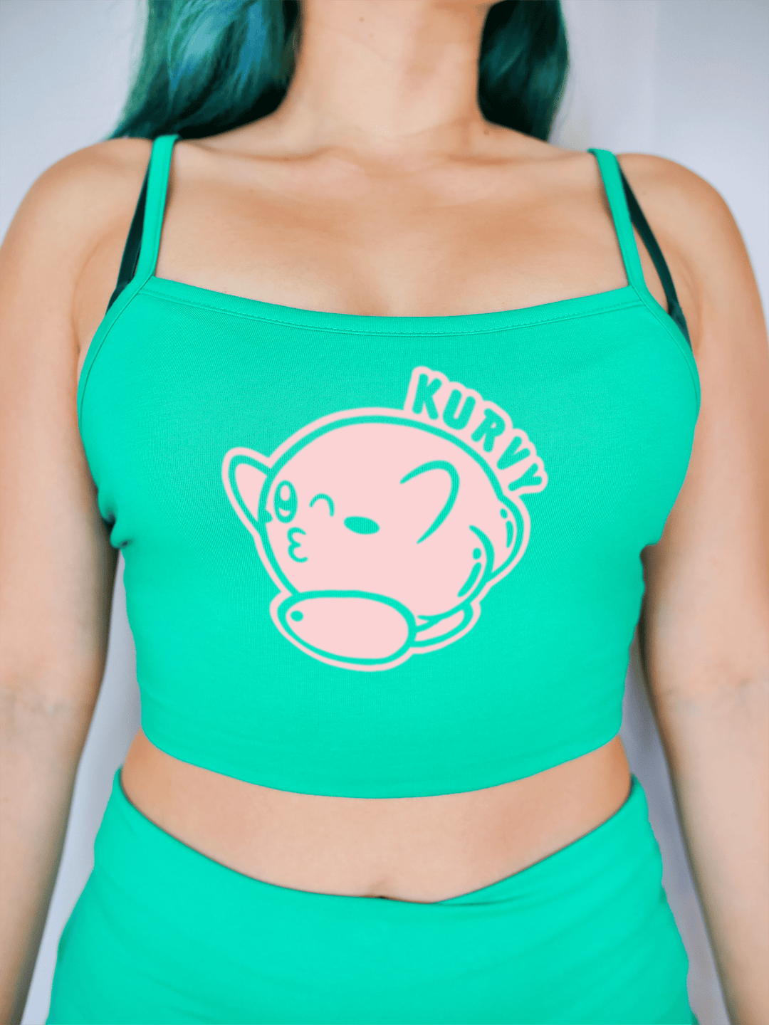 PixelThat Crop Top Kurvy Crop Top