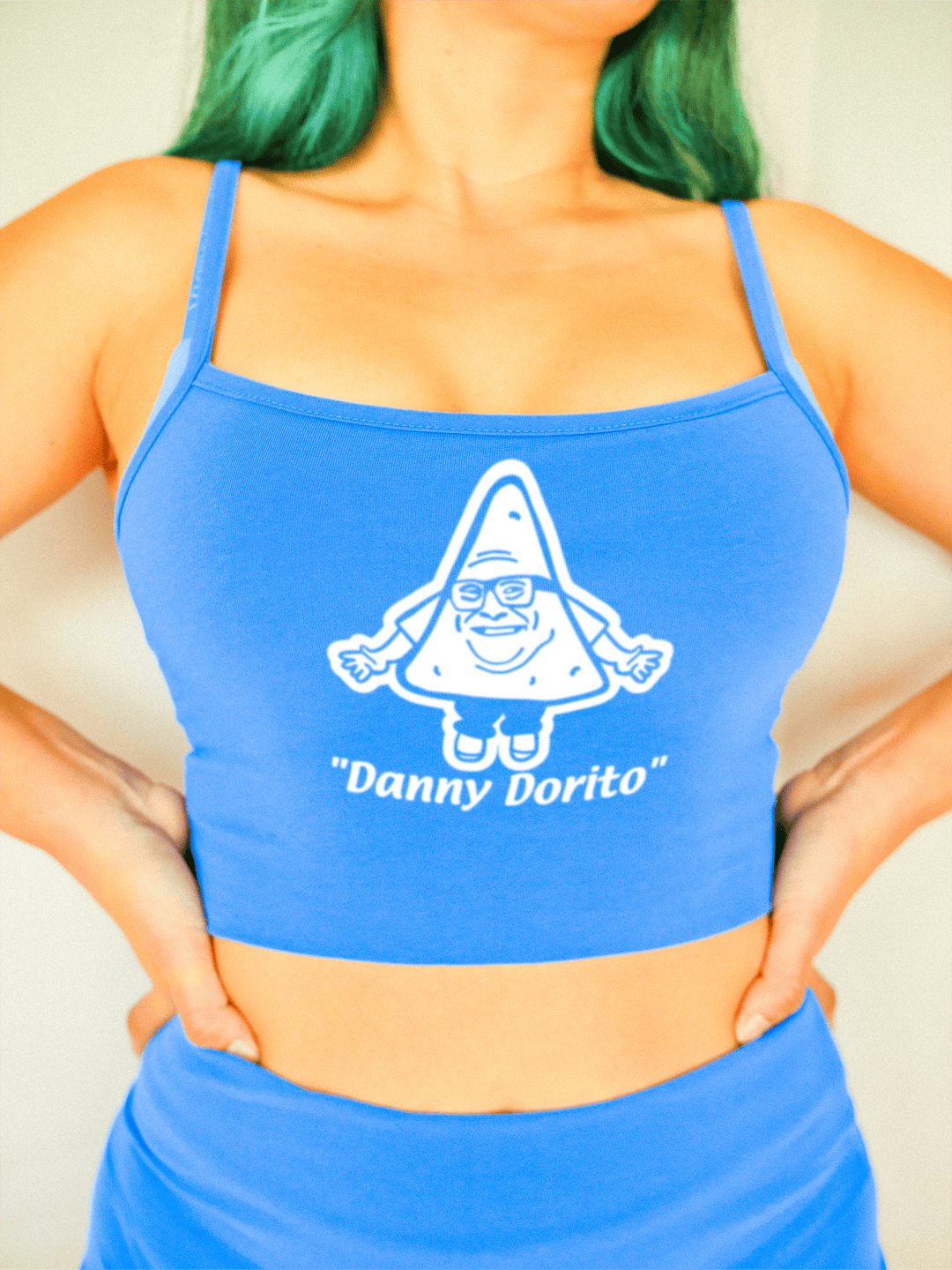 PixelThat Crop Top S / Blueberry Danny Dorito Crop Top