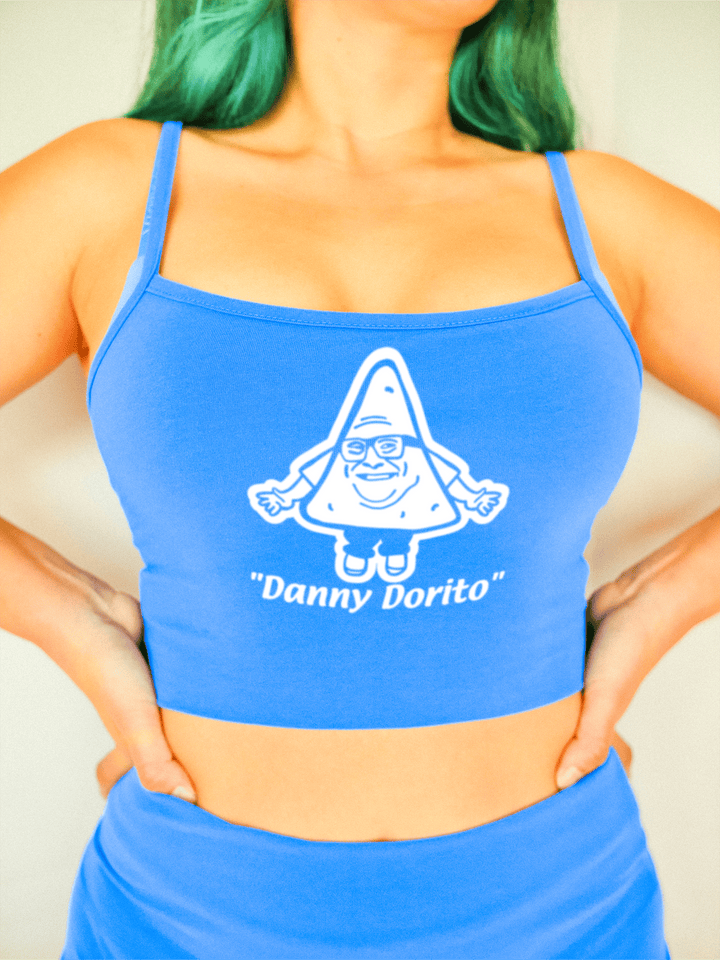 PixelThat Crop Top S / Blueberry Danny Dorito Crop Top