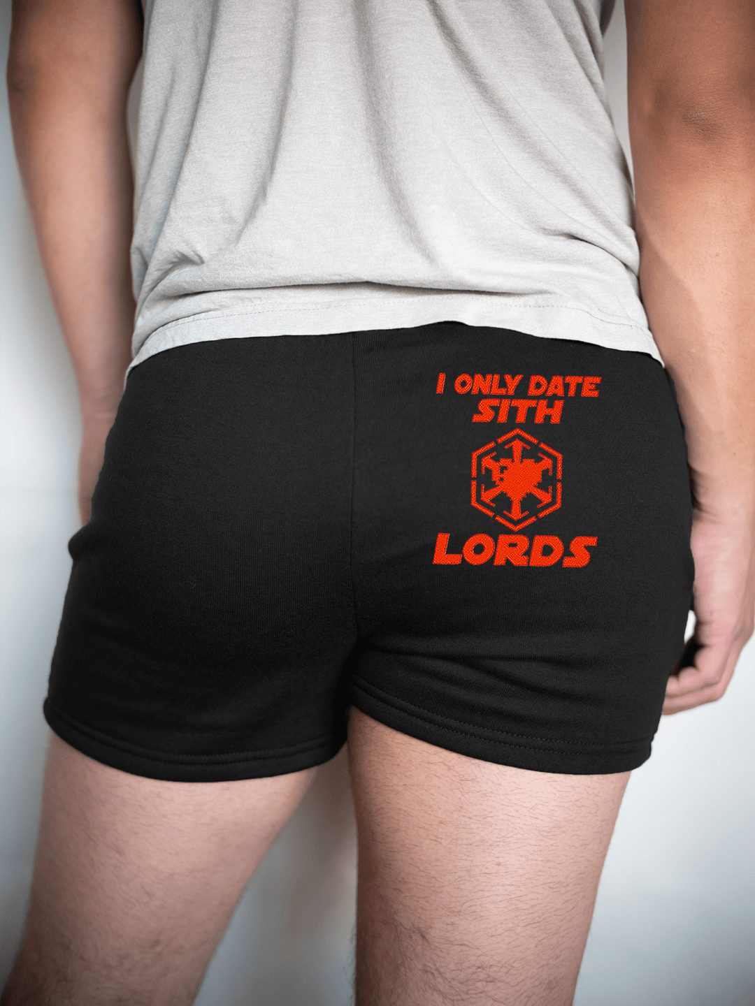 PixelThat Shorts S / Black / Back I Only Date Sith Lords v2