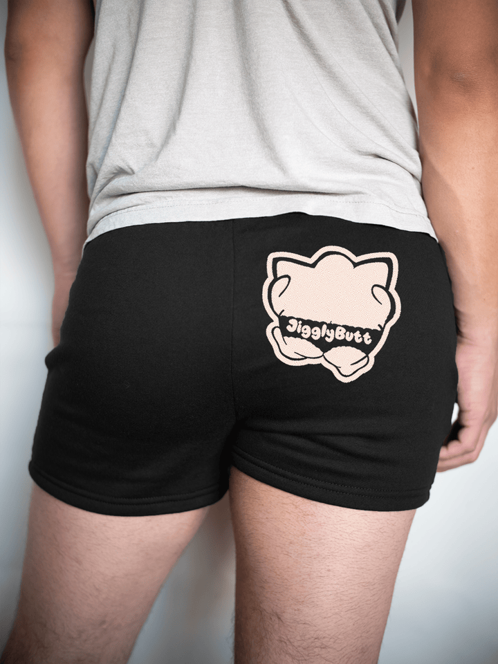 PixelThat Shorts S / Black / Back JigglyButt Sweatshorts v2