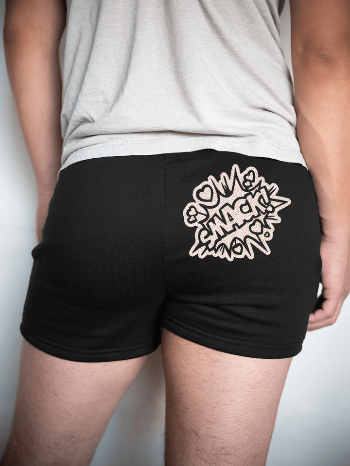PixelThat Shorts S / Black / Back Smack Sweatshorts v2