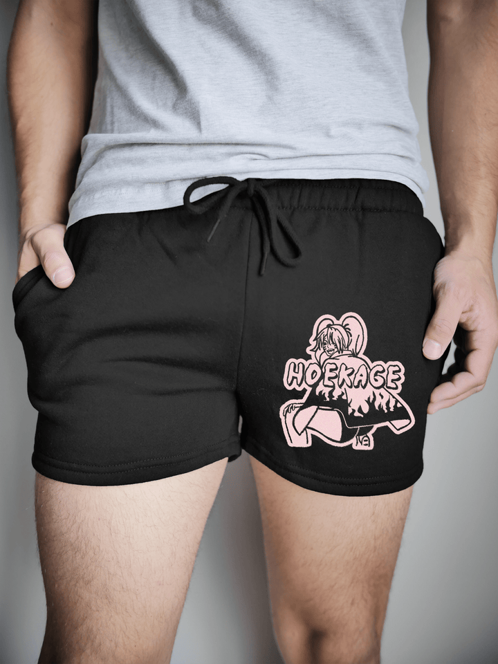 PixelThat Shorts S / Black / Front Hoekage Sweatshorts v2