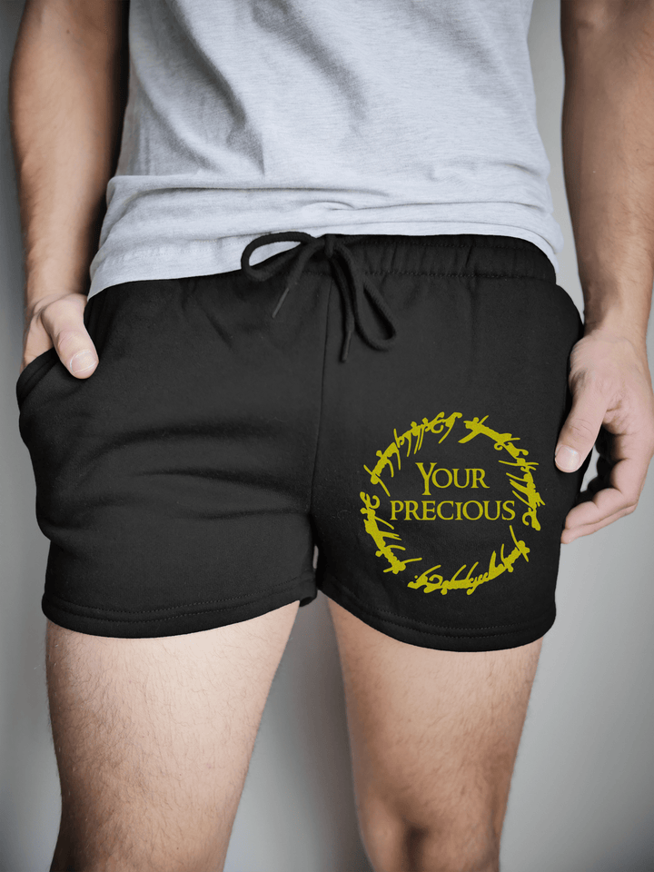 PixelThat Shorts S / Black / Front Your Precious v2