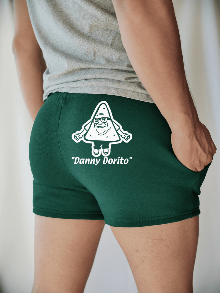 PixelThat Shorts S / Emerald / Back Danny Dorito Sweatshorts v2