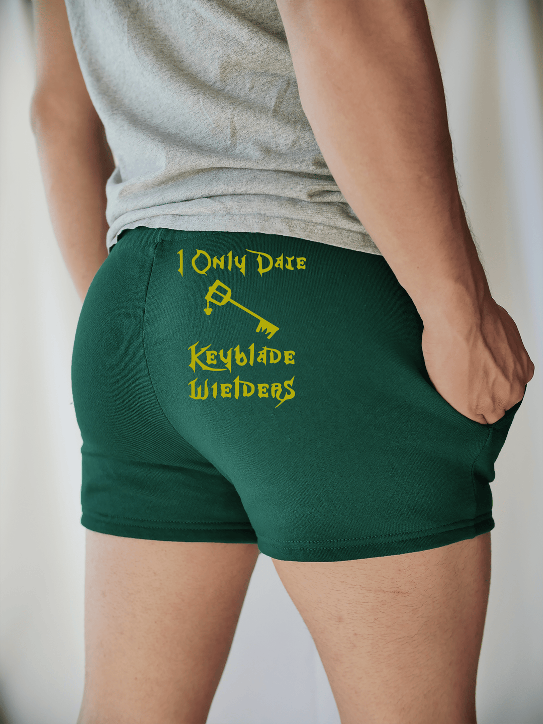 PixelThat Shorts S / Emerald / Back Date Keyblade Wielders Sweatshorts v2
