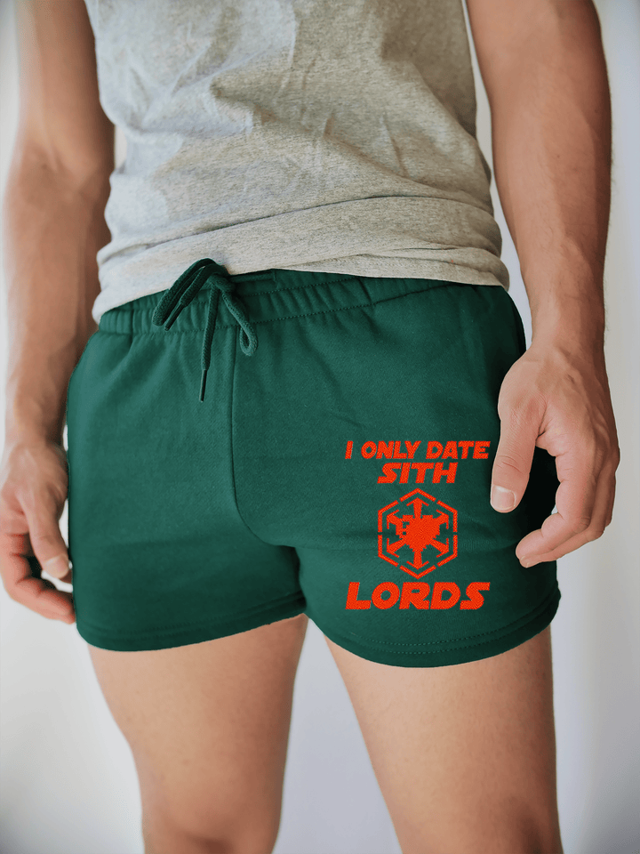 PixelThat Shorts S / Emerald / Front I Only Date Sith Lords v2