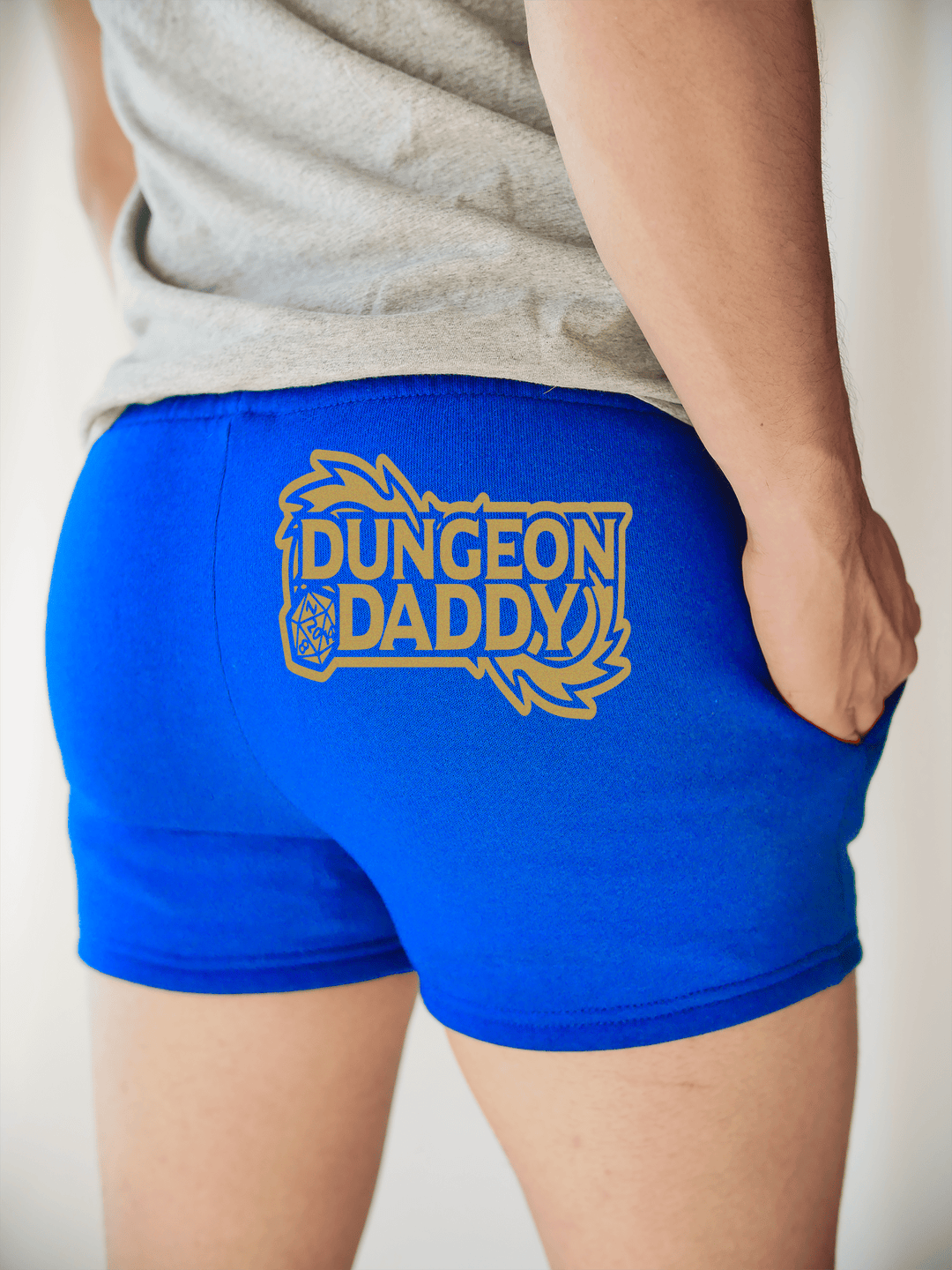 PixelThat Shorts S / Sapphire / Back Dungeon Daddy Sweatshorts v2