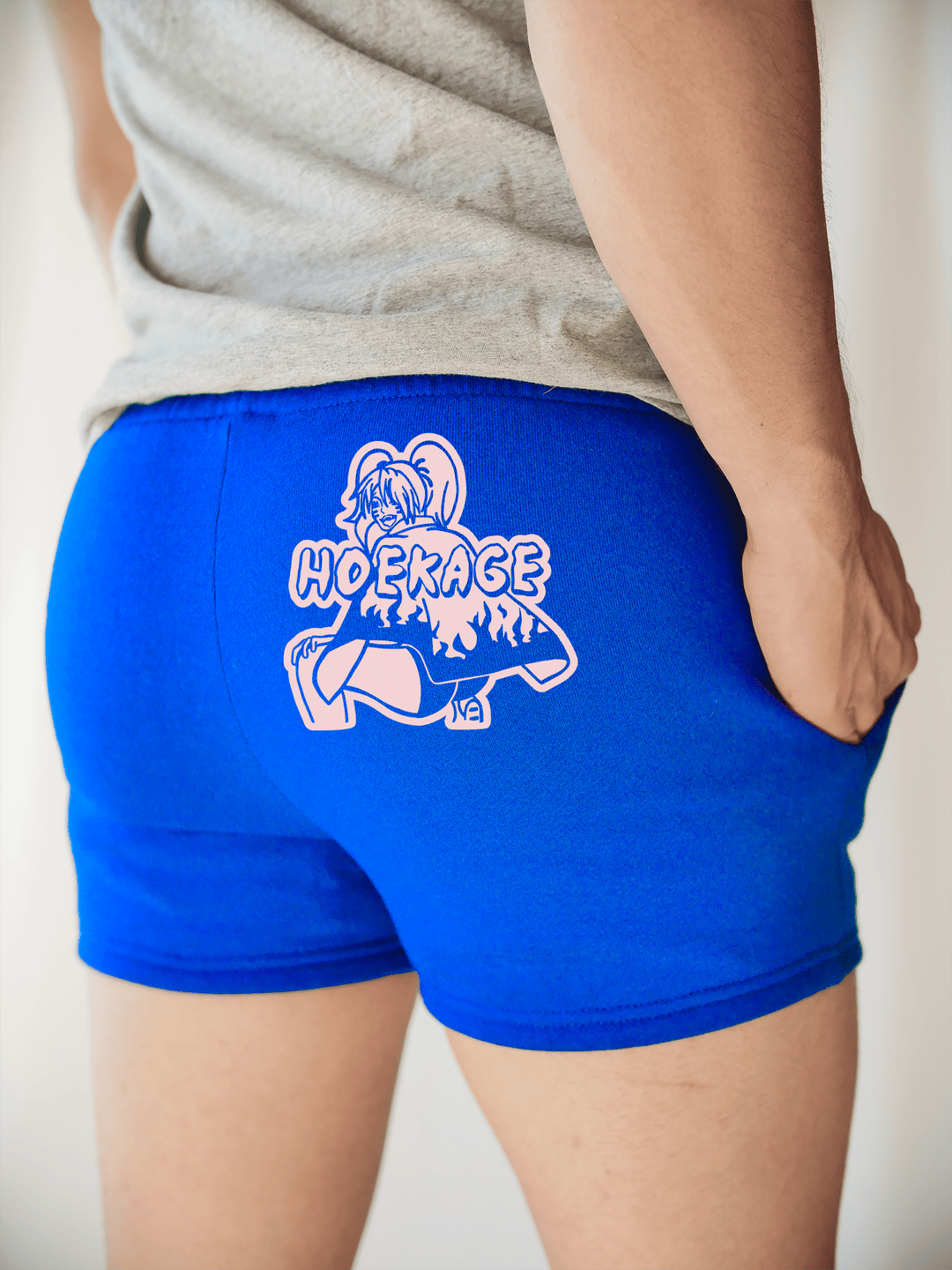 PixelThat Shorts S / Sapphire / Back Hoekage Sweatshorts v2