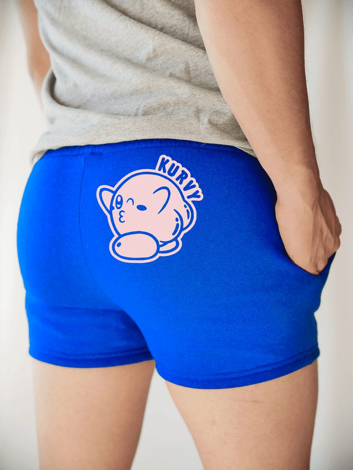 PixelThat Shorts S / Sapphire / Back Kurvy Sweatshorts v2
