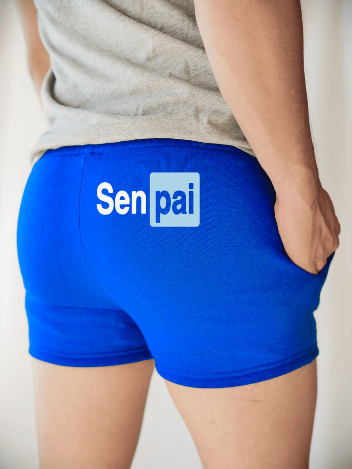 PixelThat Shorts S / Sapphire / Back Senpai v2
