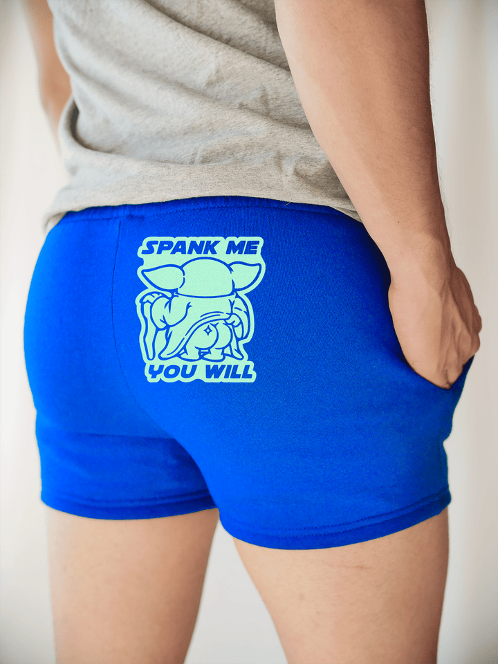 PixelThat Shorts S / Sapphire / Back Spank Me You Will v2