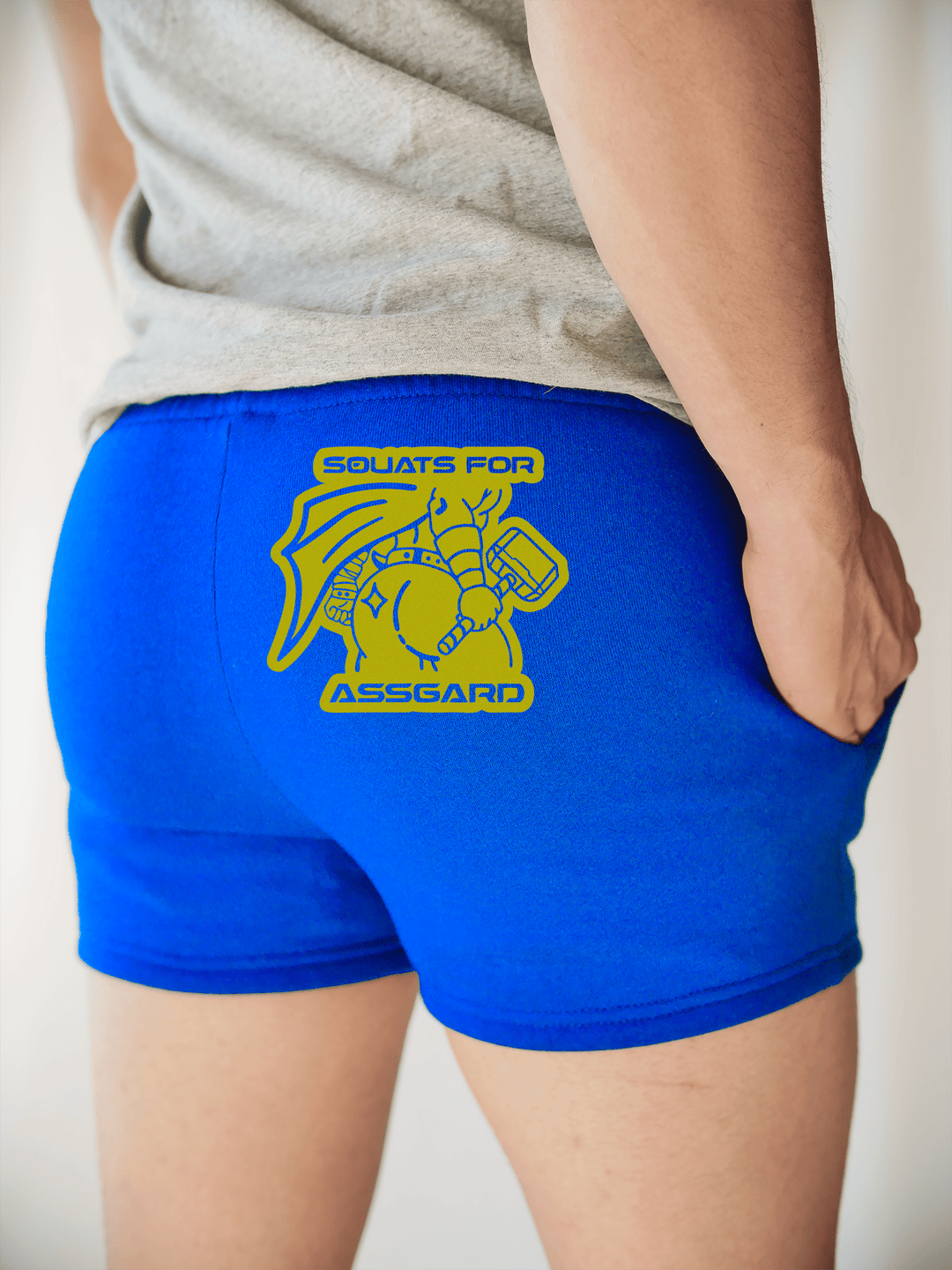 PixelThat Shorts S / Sapphire / Back Squats For Assgard Sweatshorts v2
