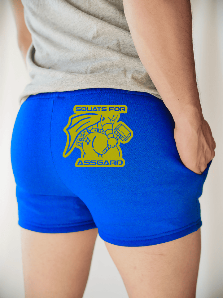 PixelThat Shorts S / Sapphire / Back Squats For Assgard Sweatshorts v2