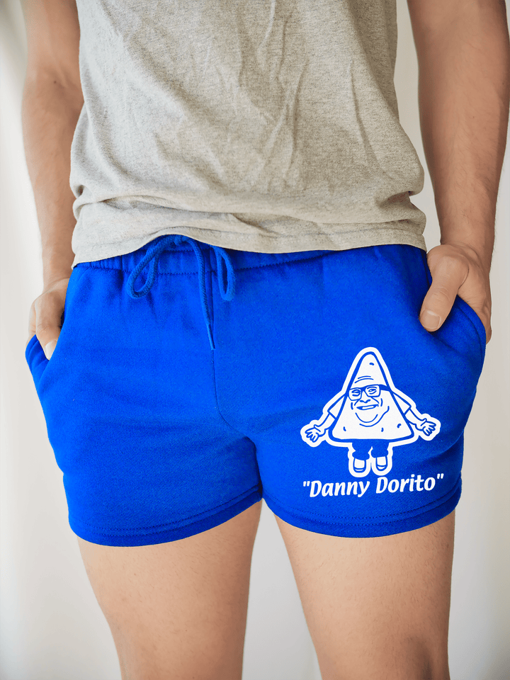PixelThat Shorts S / Sapphire / Front Danny Dorito Sweatshorts v2