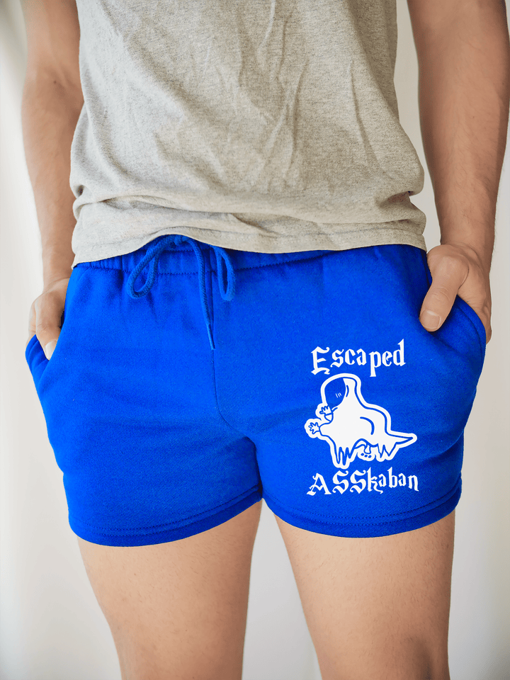 PixelThat Shorts S / Sapphire / Front Escaped Asskaban v2