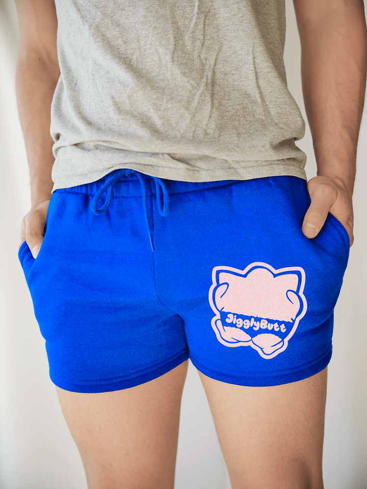 PixelThat Shorts S / Sapphire / Front JigglyButt Sweatshorts v2