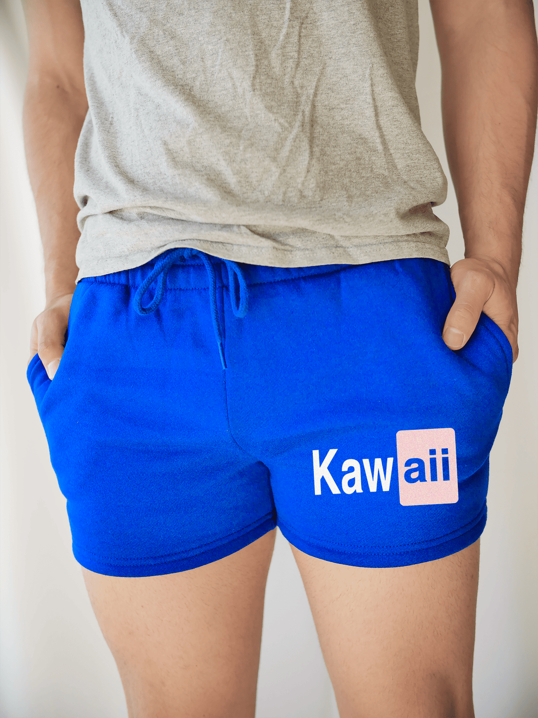 PixelThat Shorts S / Sapphire / Front Kawaii v2