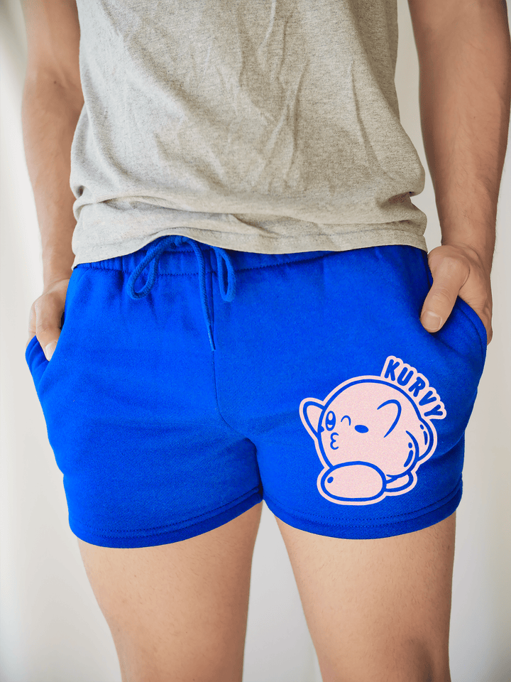 PixelThat Shorts S / Sapphire / Front Kurvy Sweatshorts v2