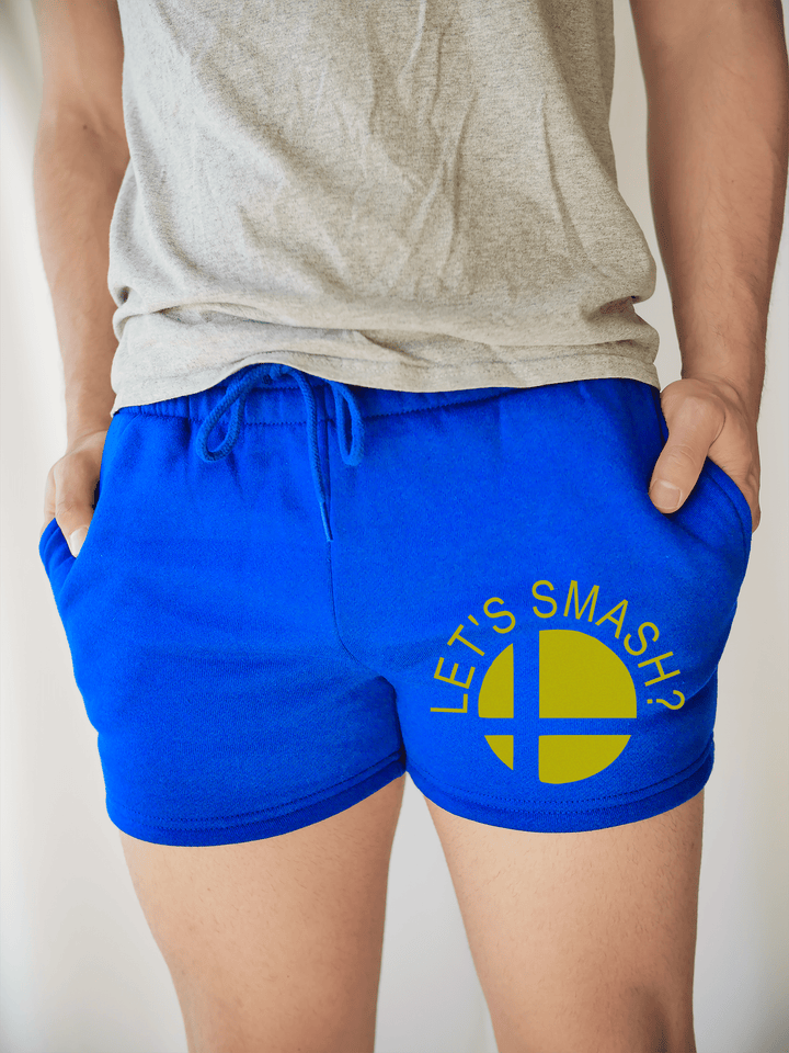PixelThat Shorts S / Sapphire / Front Let's Smash Sweatshorts v2