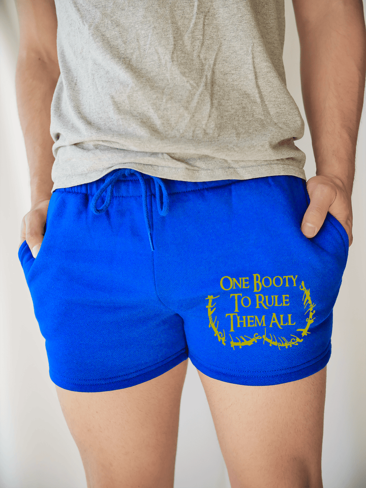 PixelThat Shorts S / Sapphire / Front One Booty To Rule Them All v2