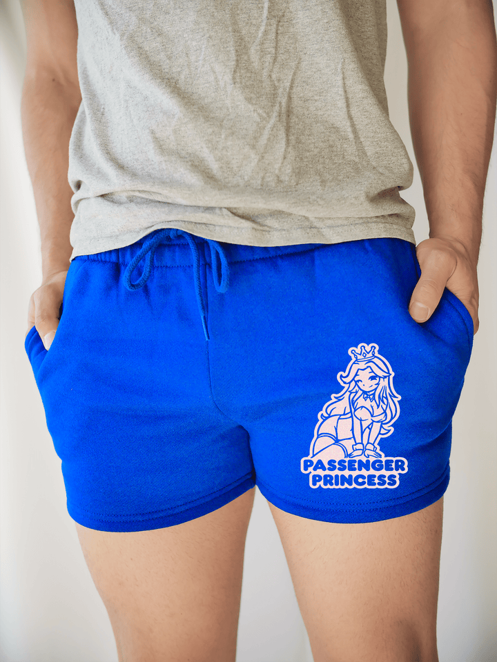 PixelThat Shorts S / Sapphire / Front Passenger Princess Sweatshorts v2