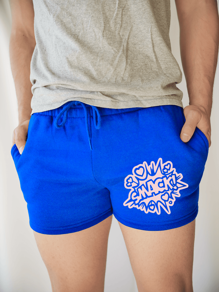 PixelThat Shorts S / Sapphire / Front Smack Sweatshorts v2