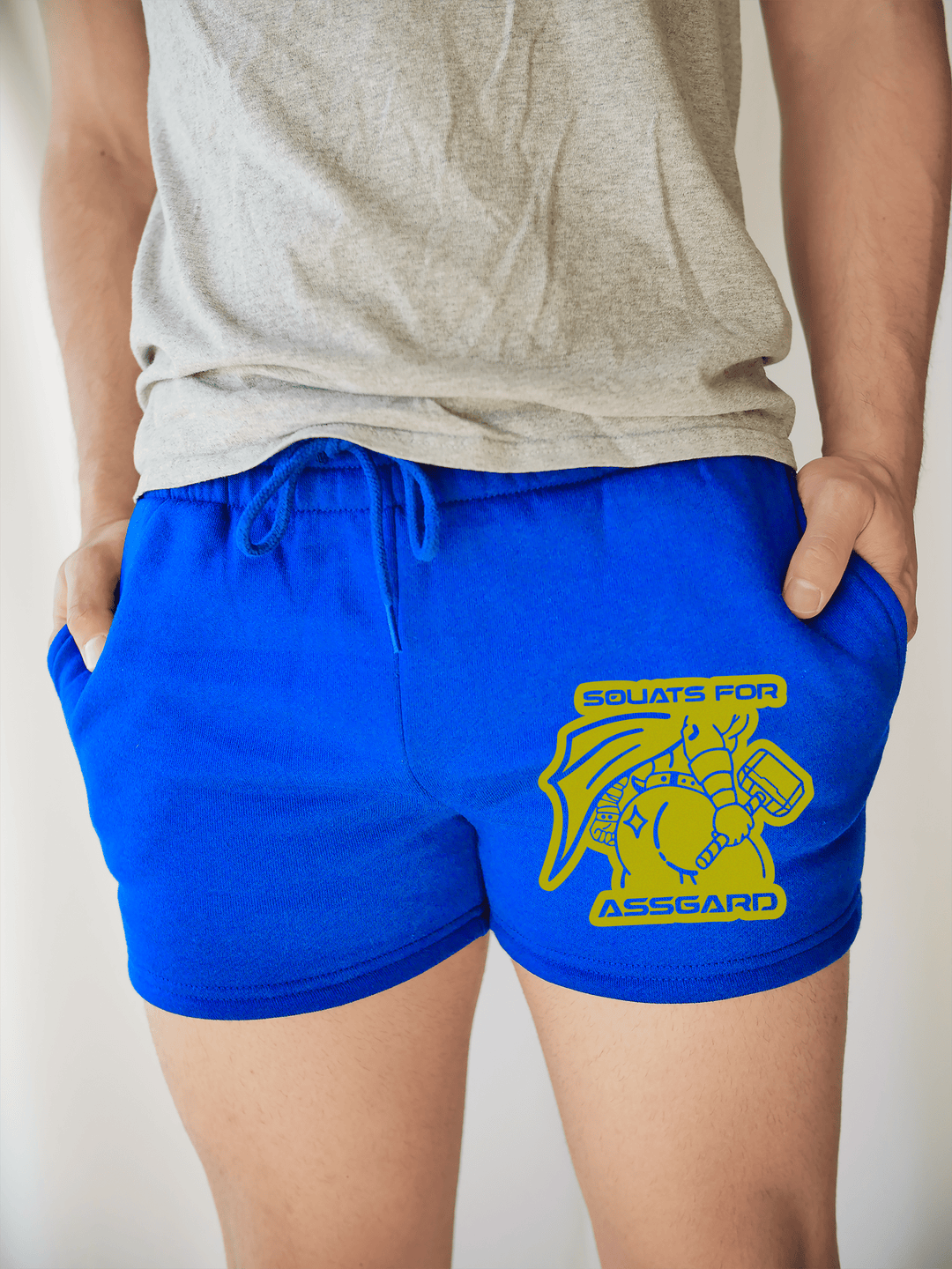 PixelThat Shorts S / Sapphire / Front Squats For Assgard Sweatshorts v2